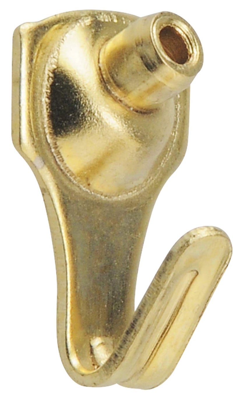 OOK 535862 Picture Hangers, Art Hangers, Kid Safe, Brass, Reusable Picture Hooks, 10-75lb (Value Pack) - Image 2